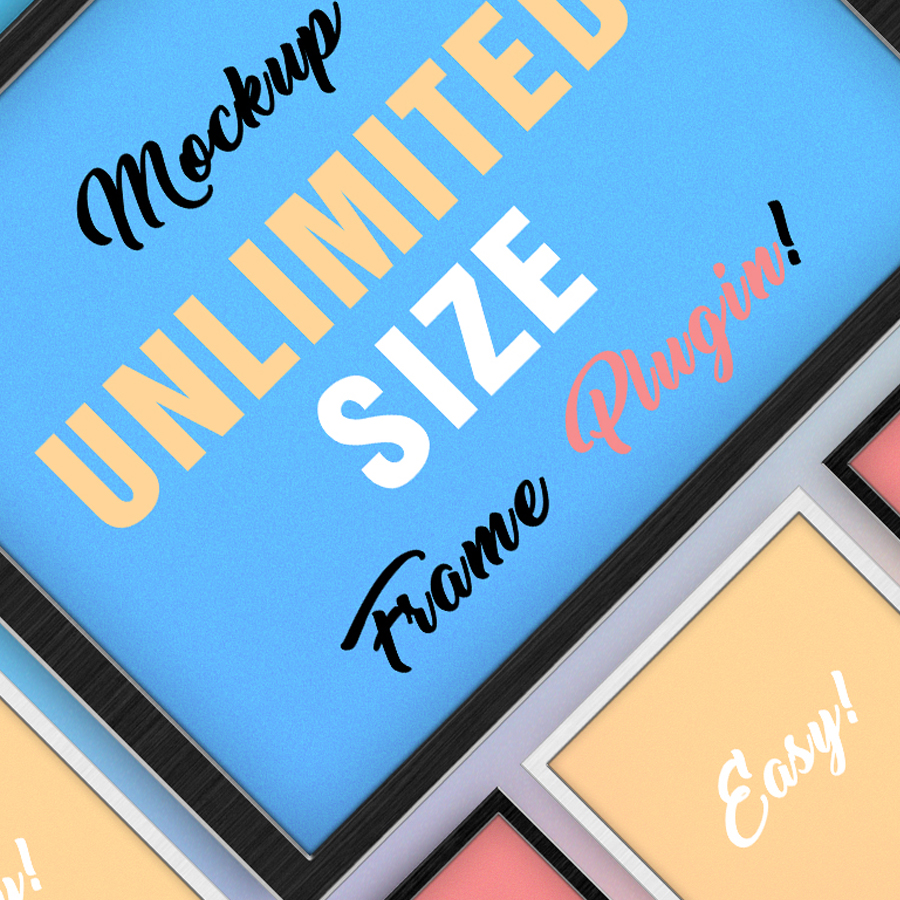 Frame Plugin Creator Mockup by Isometricworld GraphicRiver